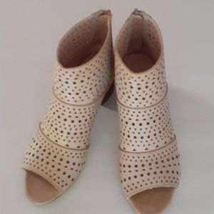 Rampage open toe shoe boot